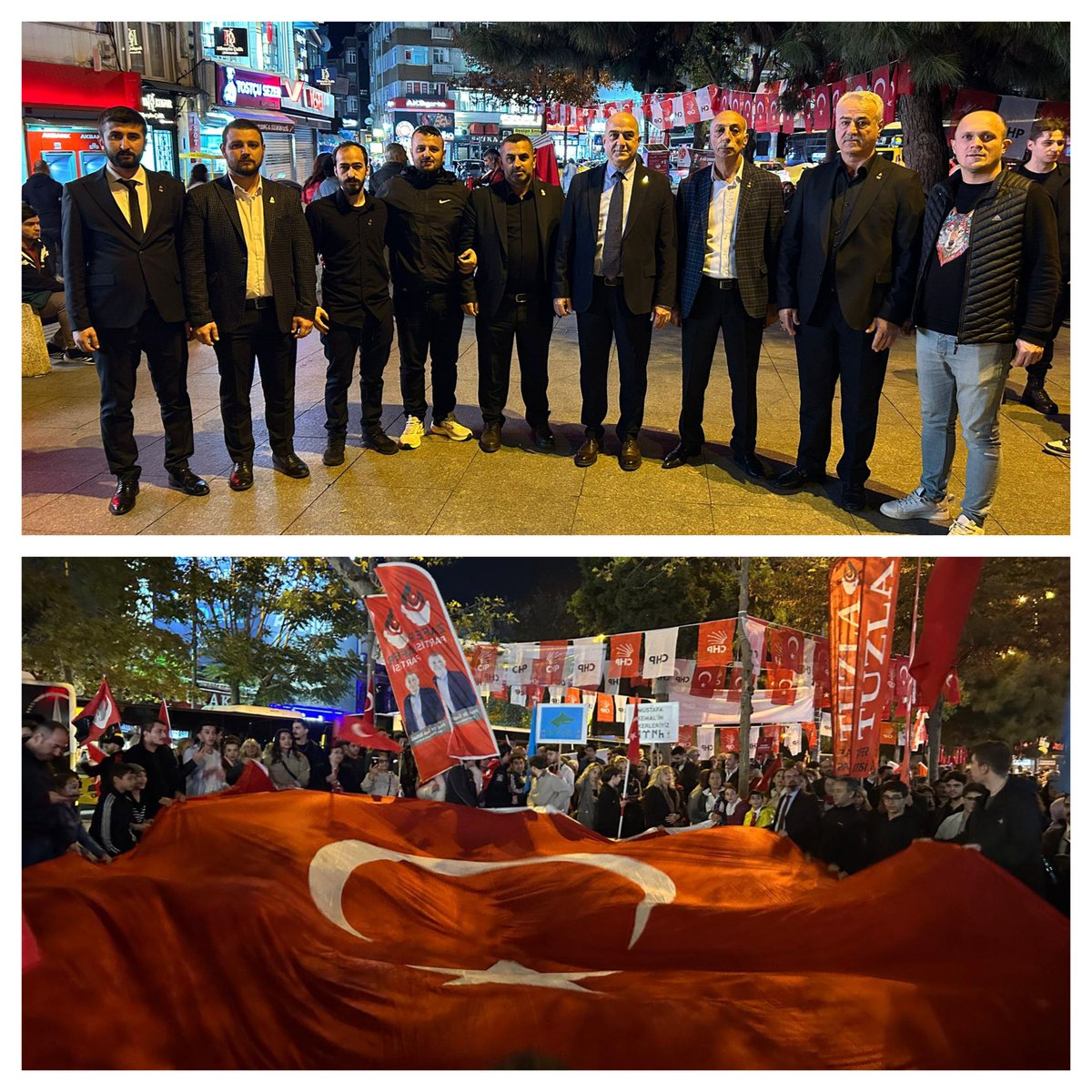 Cumhuriyetimizin 102. yılında,
Genel Başkanımız Prof. Dr. Ümit Özdağ’ın katılımıyla İstanbul’da düzenlenen 29 Ekim Cumhuriyet Yürüyüşüne coşkuyla katıldık! 🇹🇷

Yaşasın Cumhuriyet!
#ZaferPartisi #29Ekim #CumhuriyetYürüyüşü #ÜmitÖzdağ