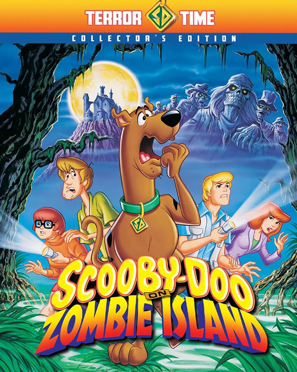 thedigitalbits's tweet image. Bits #BD Review – @timsalmons revisits the 1998 direct-to-video SCOOBY-DOO ON ZOMBIE ISLAND, available in a new Terror Time Collector's Edition #Bluray release from @warnerbros. @BillHuntBits thedigitalbits.com/reviews/item/s…