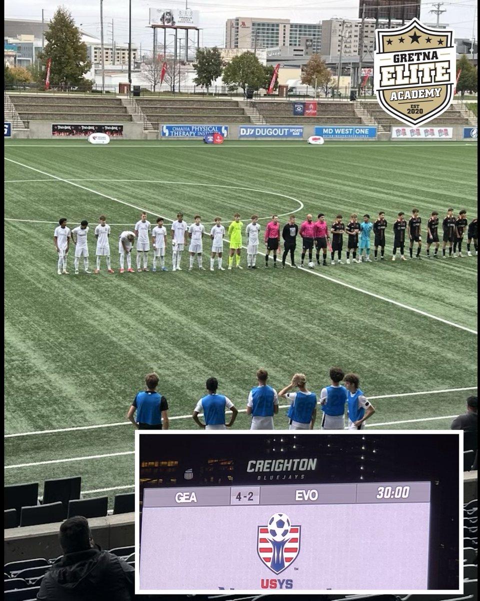 GretnaEliteAcad's tweet image. Mission Accomplished ✅ 🏆 

From 2-0 down to a 4-2 win &amp;amp; Nebraska U17 Boys State Champions…give it up for our 2009B ECNL RL team 👏🏻

The boys will now head to Utah in July 2026 to compete in the US Youth Soccer National Championships 🤝🏻

#StateCup #Champ1ons #BeElite