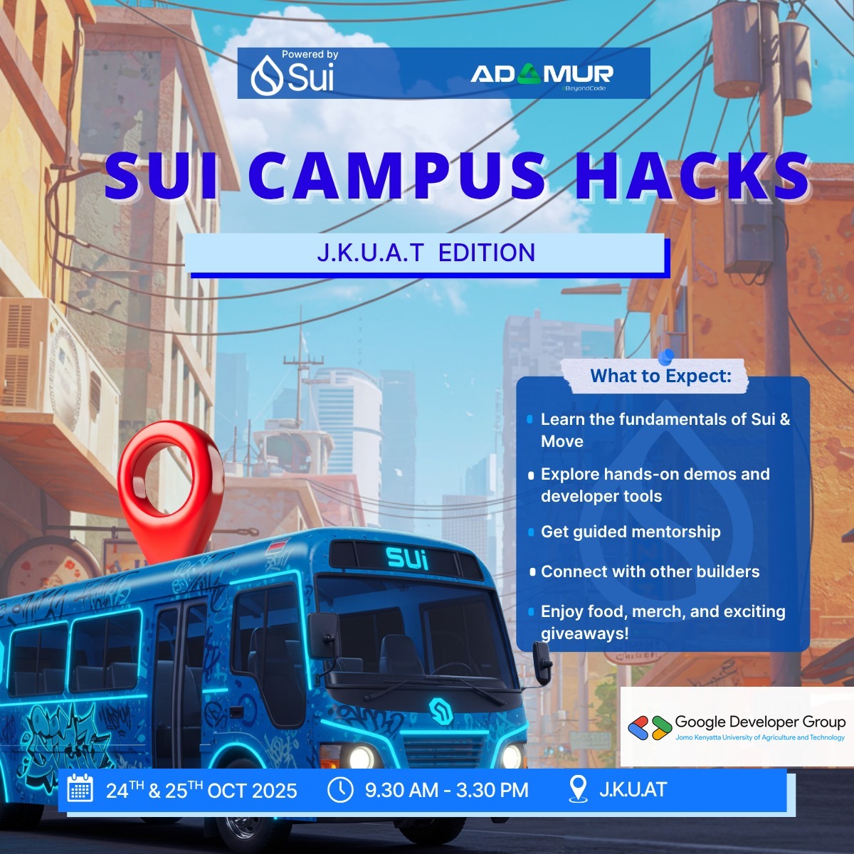Emperor_Nathan1's tweet photo. The @gdgcampusJKUAT had an amazing Web3 deep-dive with the @SuiNetworkKE @SuiMoveAfrica @ADAMUR_R 

#SuiNetwork #SuiNetworkKe #Adamur_r https://t.co/CWbLyYnvgK