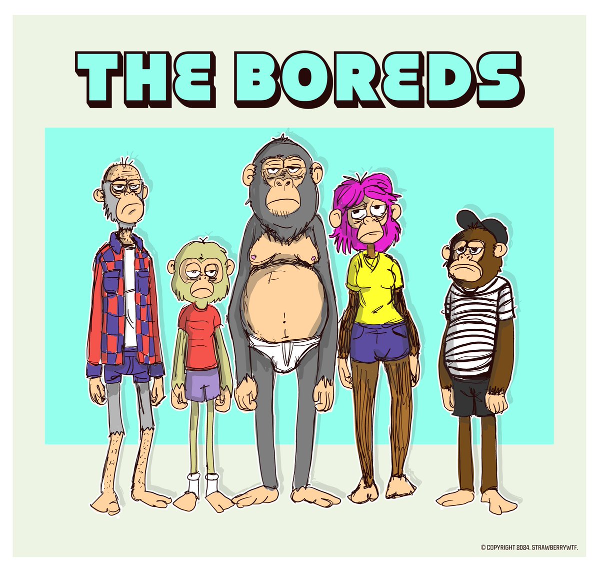 I always thought <a href="/BoredApeYC/">Bored Ape Yacht Club 🍌</a> was a natural fit for adult-style cartoon.

I think the anime will be even better.