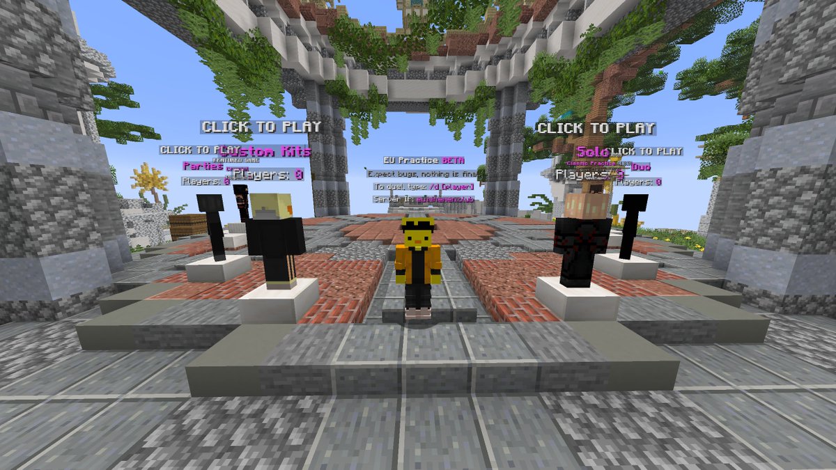 Only Person online on Minemen😝