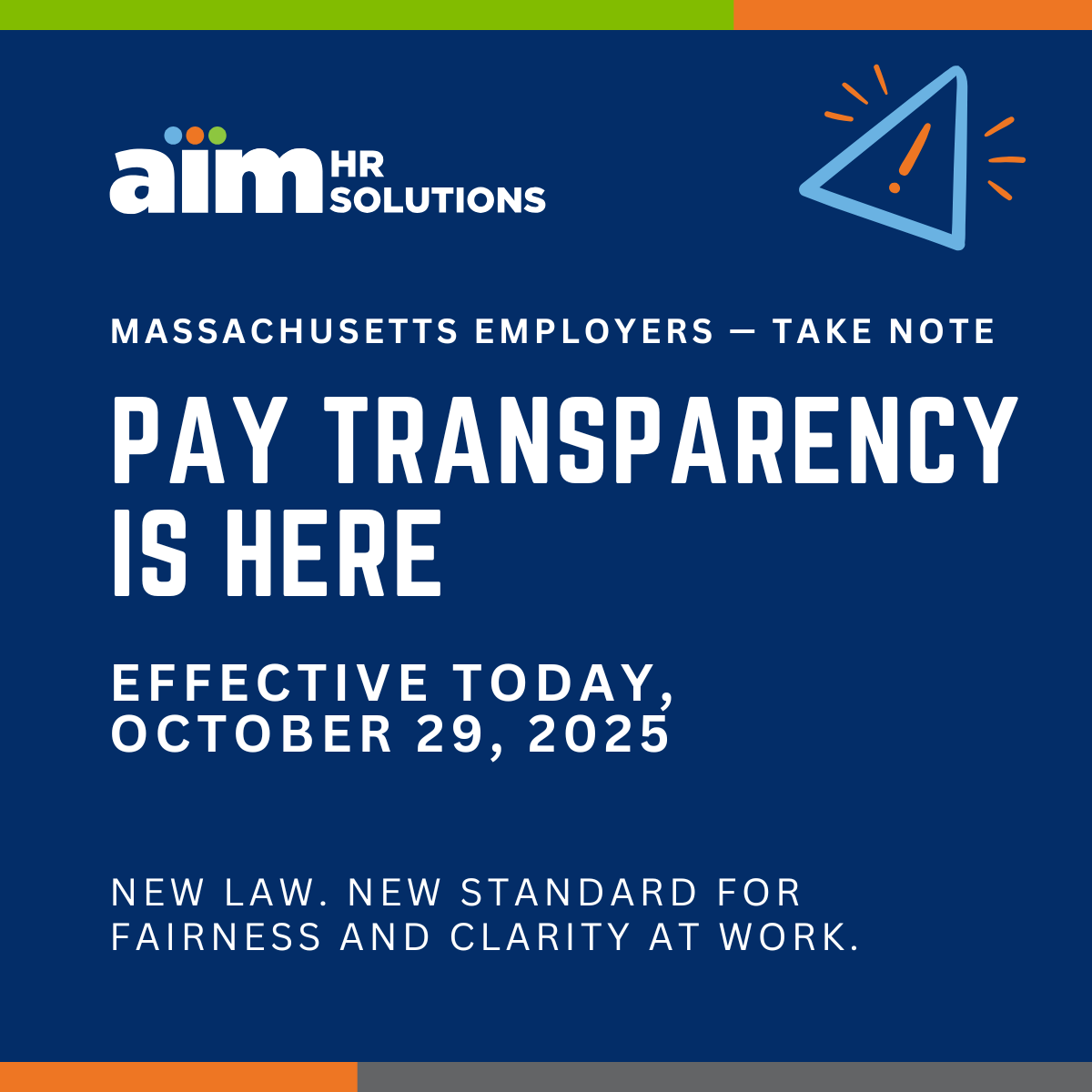 aimhrsolutions's tweet image. It’s October 29. Pay transparency isn’t coming, it’s here.

We do have a Pay Transparency Toolkit available to download here: 
🔗 loom.ly/St2Gv94