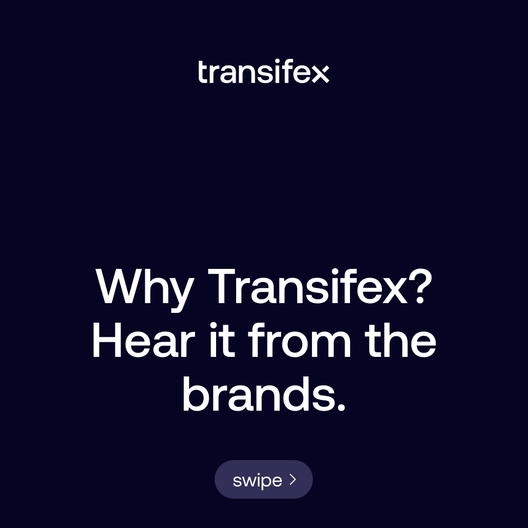 transifex's tweet image. When localization works like it should, teams notice. And don’t just take our word for it; see what our clients say about us.

Get your demo now: hubs.la/Q03NtRy20

#Transifex #localization #AI #TransifexAI #websitetranslation #AILocalization #Testimonials