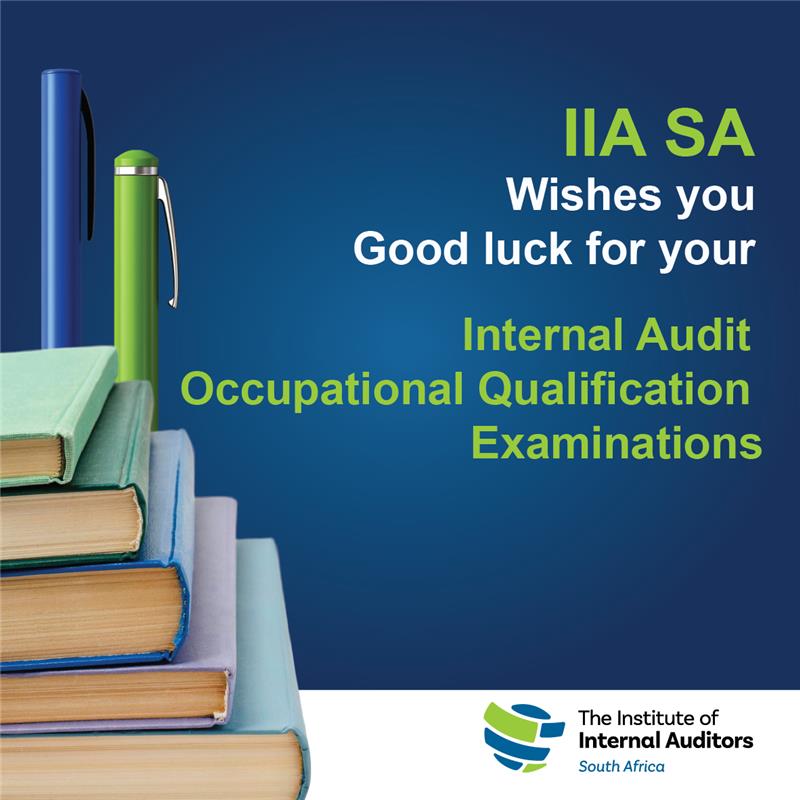IIASOUTHAFRICA's tweet image. To all our members preparing for and writing the Internal Audit Occupational Qualification Exams - we believe in you!

Tag a fellow student or colleague who’s studying hard!

Let's wish them success together!

#IIASA #InternalAuditors #Exams #Community #Support #GoodLuck