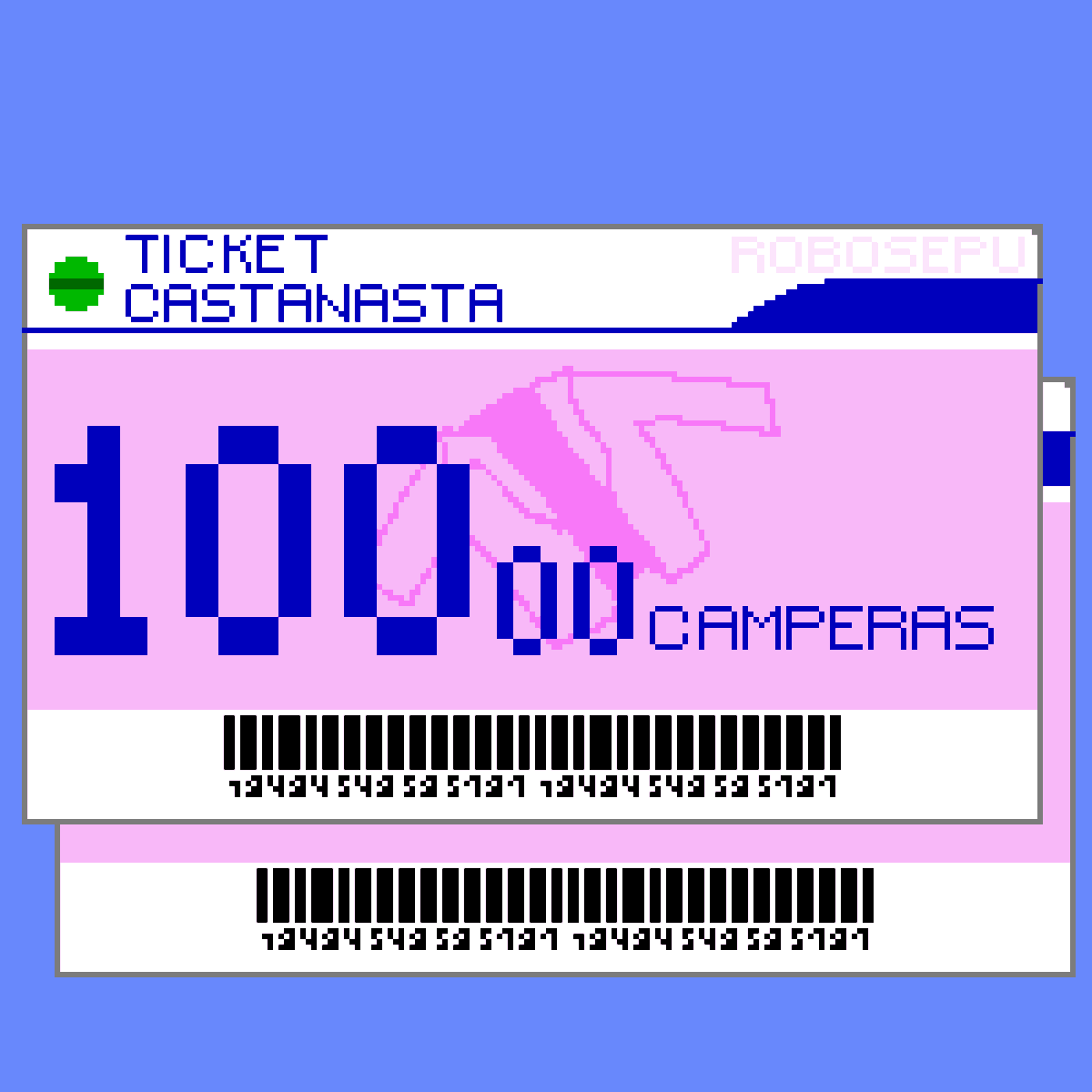 robosepu's tweet image. nada como laburar 13 hs para usar mis ticket castanasta