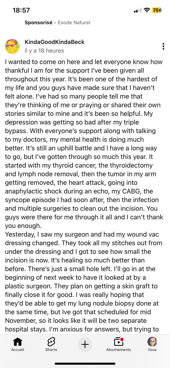 SophieFrom5437's tweet image. Beck update. She went through so much. #gorlwolrd #beck