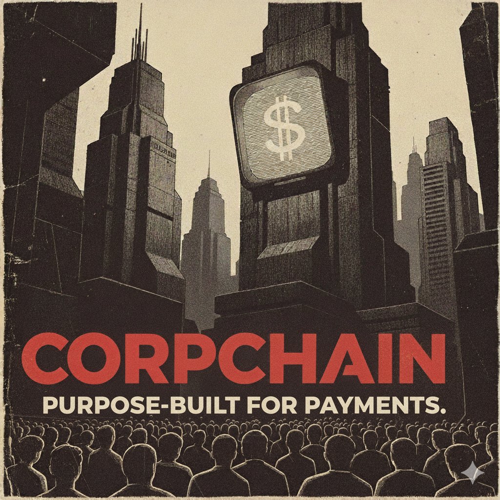 ccatalini's tweet photo. 42/ So they come to you. With a great story about a CorpChain. Purpose-built for payments, they'll say. You need our technology. You need our permission. You need our stablecoin. Remember: their rails, their rules. https://t.co/RHB8Yo2Rpm