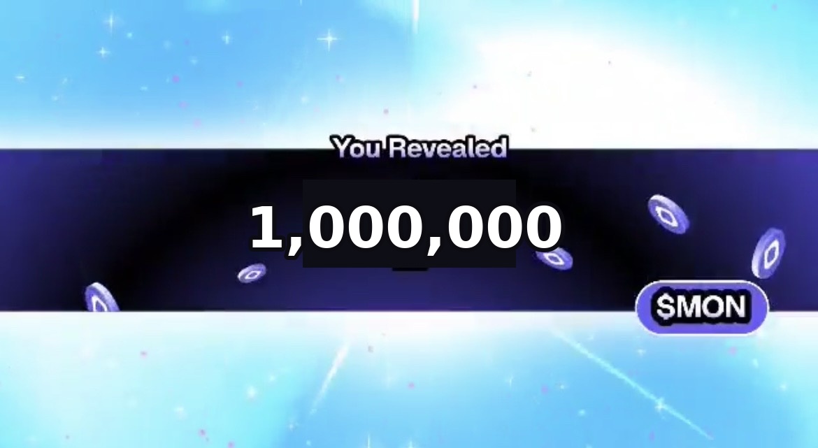 It’s Day 2 of $MON Airdrop Reveal!

Didn’t get the airdrop? 

Like, RT and Reply GMonad for a surprise come mainnet!