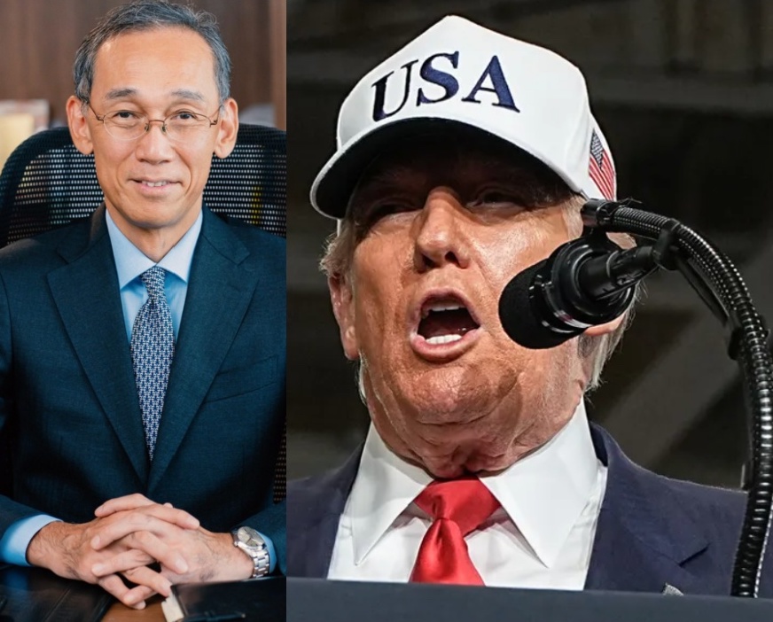 OccupyDemocrats's tweet image. BREAKING: Toyota publicly humiliates Donald Trump by destroying his claim that they&apos;re investing $10 billion in the United States — just a day after he bragged about it to the troops.

This absurd lie never stood a chance...

“I was just told by the prime minister that Toyota is…