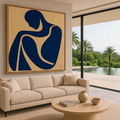 rossettiart1's tweet image. A hush in cobalt and light.
Azure Muse abstracts the human form into pure emotion—museum-quality canvas for interiors that breathe sophistication. ✨
#RossettiArt #BlueArt #AbstractCanvas #ModernDecor #LuxuryWallArt #ChiaraRossetti