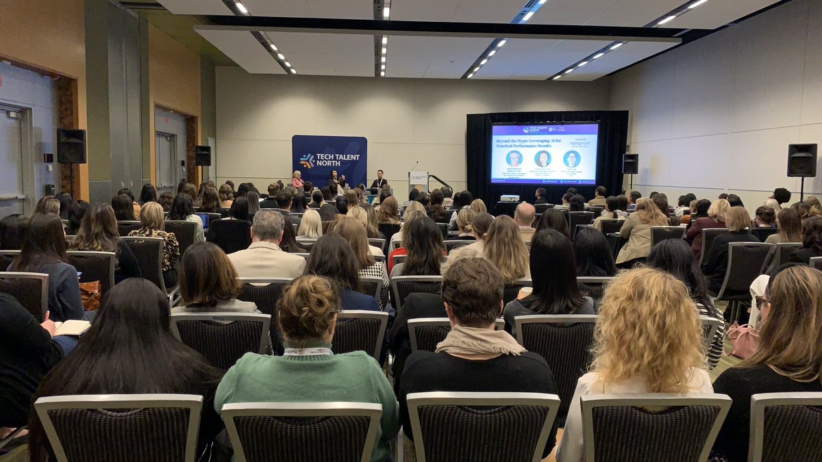 EAzaad's tweet photo. Insightful discussion on “Beyond the Hype: Leveraging AI for Practical Performance Result at #TechTalentNorthWestern @techtalentnorth #AI #Productivity https://t.co/6HCSOv1cNs
