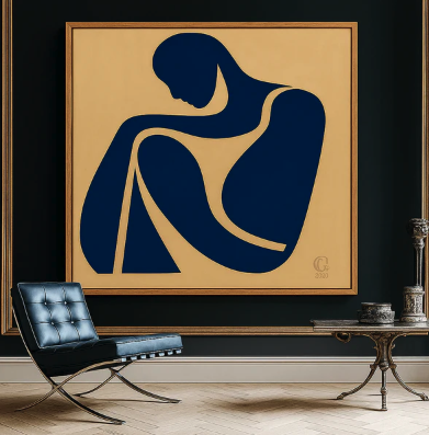 rossettiart1's tweet image. A hush in cobalt and light.
Azure Muse abstracts the human form into pure emotion—museum-quality canvas for interiors that breathe sophistication. ✨
#RossettiArt #BlueArt #AbstractCanvas #ModernDecor #LuxuryWallArt #ChiaraRossetti