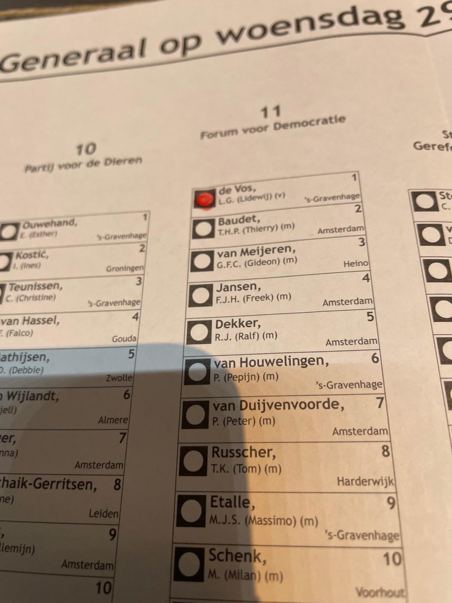 roger64899's tweet photo. @fvdemocratie 2x gestemd 🙏🏻💪🏻 https://t.co/6UpIKHwkOg