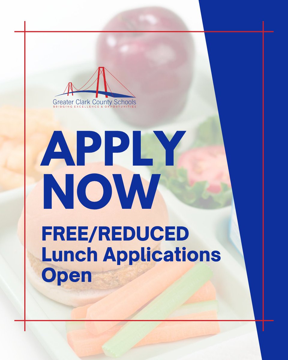 GCCSchools's tweet image. 🍎 Families, don’t forget to complete the Free &amp;amp; Reduced Meal Application, even if you’ve done so before!

If your household’s financial situation has changed during the school year, submit a new application.

Apply here: loom.ly/CcEV4wQ