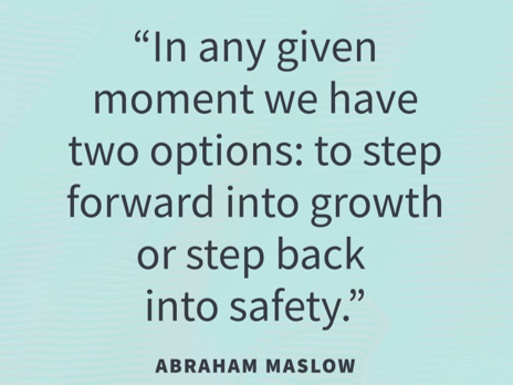 FVTCBIS's tweet image. “In any given moment we have two options: to step forward into growth or step back into safety.” — Abraham Maslow

Choose growth. 🌱
#MidweekMotivation #GrowthMindset #FVTCBIS