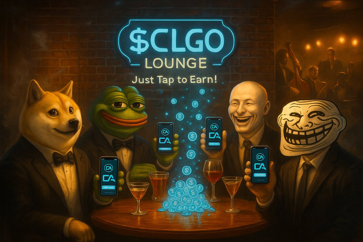 CalgoCompany's tweet photo. The future of earning is simple: Tap to Earn.💸
Download Calgo today and start collecting $CLGO -your digital reward for every tap. (Link in Bio)
#Calgo #TapToEarn #Web3 https://t.co/ZvAqR5R55o