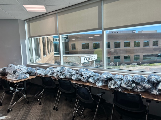 The recent Winter Essentials Drive, coordinated through the Beacon Consumer Advisory Board, collected enough supplies to complete 92 kits to distribute this winter to help keep individuals throughout the Northland warm. Thank you to everyone who purchased items to donate.