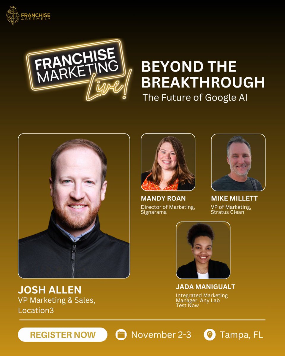 Our VP of Marketing, Mike Millett, is joining top franchise leaders at Where Marketing &amp; Technology Converge for Scalable Growth 🚀

Read more 👉 hubs.la/Q03NkMDG0

#FranchiseMarketing #StratusBuildingSolutions #MarketingInnovation