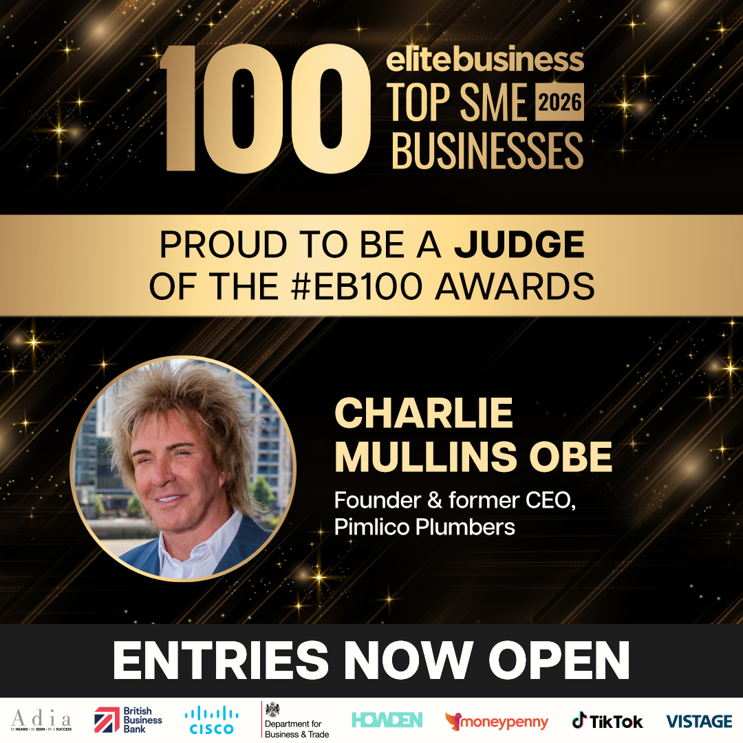 elitebizmag's tweet image. Charlie Mullins OBE is one of our Judges for the #EB100 Awards. 🏆🥳

Founder of Pimlico Plumbers, once an Erstwhile plumbing #apprentice and now regular media commentator/motivational speaker, Charlie Mullins OBE, is the archetypal #entrepreneur.

elitebusinessmagazine.co.uk/eb100