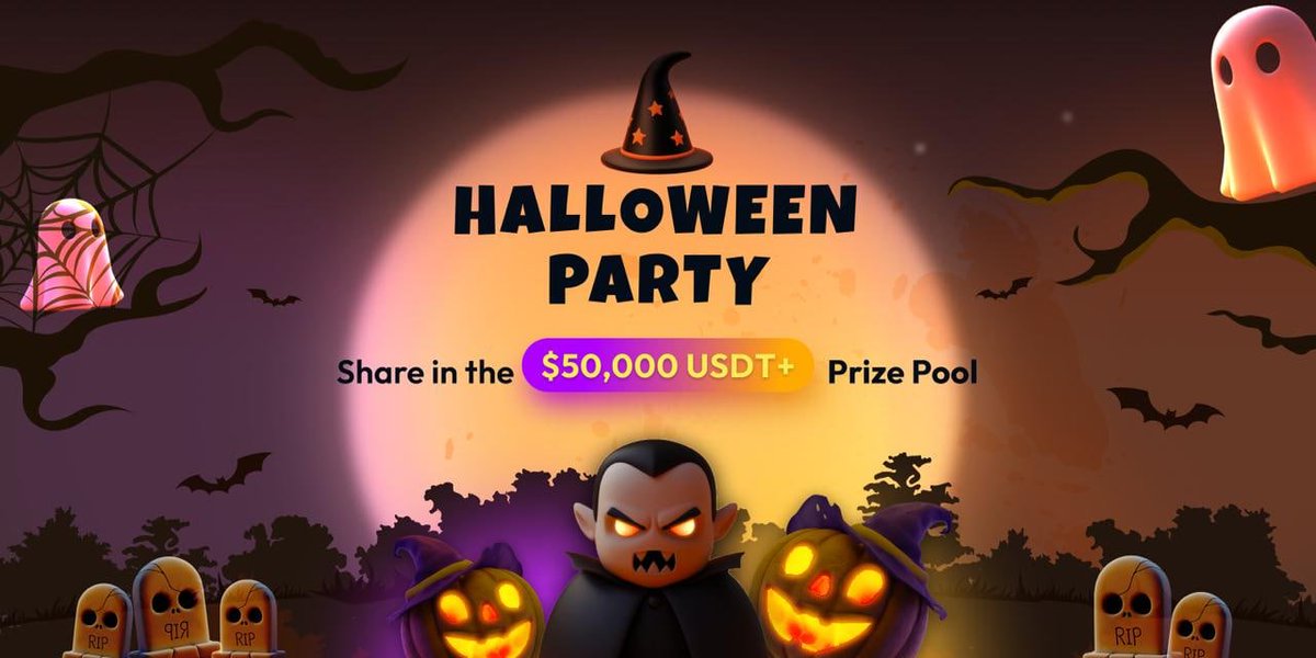 CacheWallet's tweet image. 🎃 👻 HALLOWEEN MEGA GIVEAWAY ALERT👻 🎃

The spirits of fortune have spoken... and Cache Wallet is participating in a spine-chilling $50,000 GRAND GIVEAWAY pool to celebrate this Halloween in style 💰⚡️

🕸 Whether you’re a DeFi wizard, crypto ghost, or blockchain beast — this…
