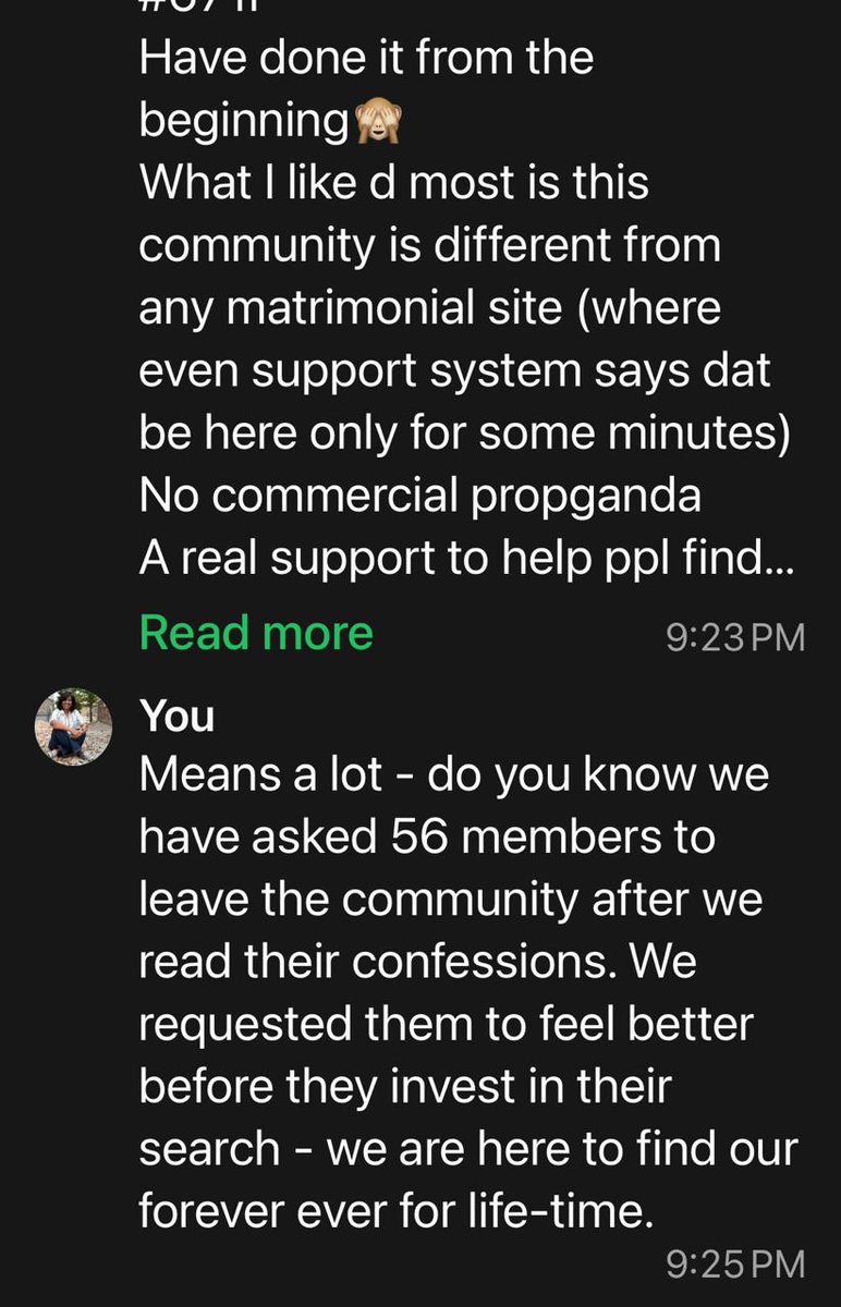 We asked 56 people to leave <a href="/andwemet1/">andwemet</a>  with an open invite to return when they felt emotionally ready.
They weren’t afraid of love, just not ready to give it their all for now.

We say dating with intent isn’t a race.
It’s clarity. Curiosity. Connection. 
Agree?