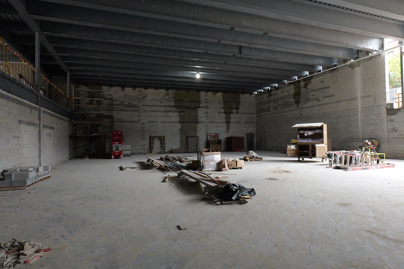 Look no further, we’re back with some recent photographs of the Commodore John Rodgers Elementary/Middle School construction site!  Things are really starting to look up for this new building structure.