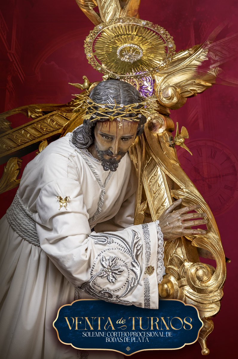 4toDomingoSA's tweet photo. VENTA DE TURNOS | Solemne Cortejo Procesional extraordinario de Bodas de Plata de Consagración de Jesús de Santa Ana.
 turnos extraordinarios disponibles con sus respectivas marchas 
- Sábado 1 de noviembre de 07:00 a 12:00 horas
- Domingo 2 de noviembre de 08:00 a 12:00 horas https://t.co/7YgkhgbS05