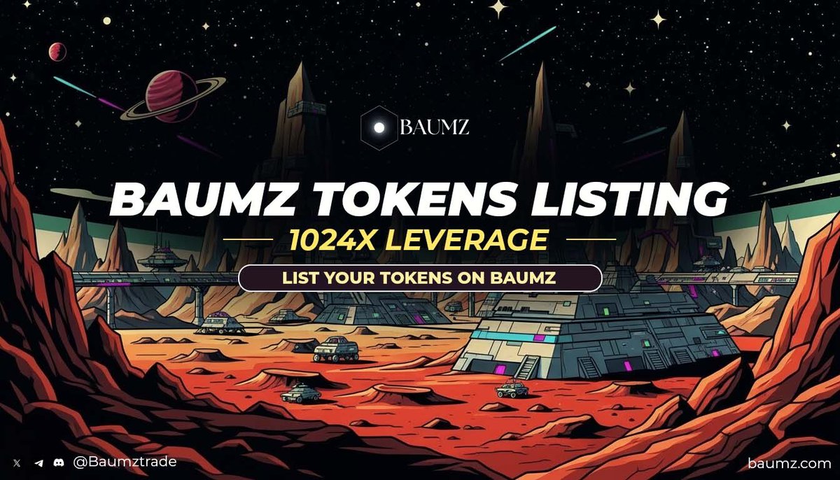 NftSnaker's tweet image. List your project on @Baumztrade and trade up to 1024× with the most advanced on-chain engine.

✅ Profit-only fee system
✅ 10+ chain liquidity
✅ Tri-Proof Oracle accuracy

CEX speed. DeFi freedom.

🔗 app.baumz.com

#Baumz #ASTER #Perp #BNB #Binance