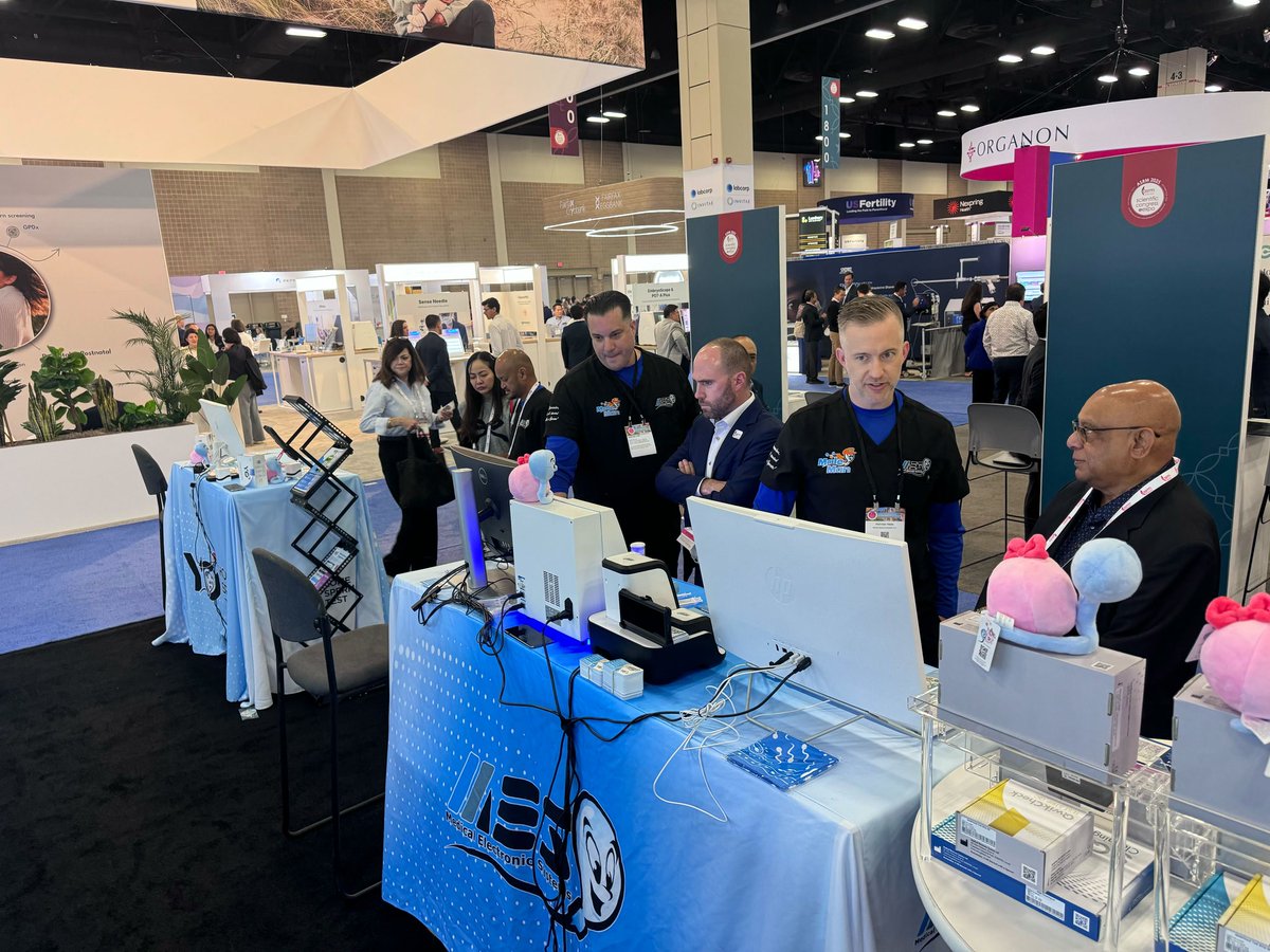 MESemenAnalysis's tweet image. Thank you to everyone who stopped by our coaster at ASRM 2025! Let’s keep it rolling for the last day, and make sure you don’t leave San Antonio without a Welcome &amp;amp; Joy! 
📍Find us at Booth #2043

#ASRM2025 #MES #FertilityTesting #MaleFertility #medicalelectronicsystems