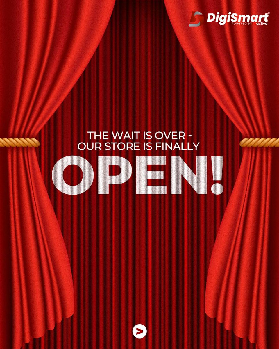 DigiSmartElect's tweet image. Big news, Rohini! ✨ We’ve opened not one, but TWO DigiSmart stores near you. Come experience the future of smart living! 

#DigiSmart #DigiSmartElectricals #DigiSmartStore #DigiSmartRohini #RohiniStores #NowInRohini #NewStoreOpening #GrandOpening #StoreLaunch #SmartLiving