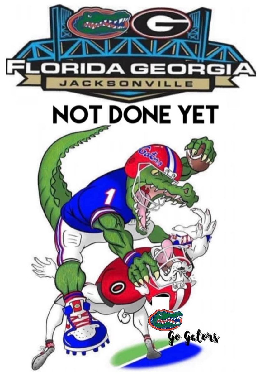 OUR GATORS WON'T BACK DOWN 🐊