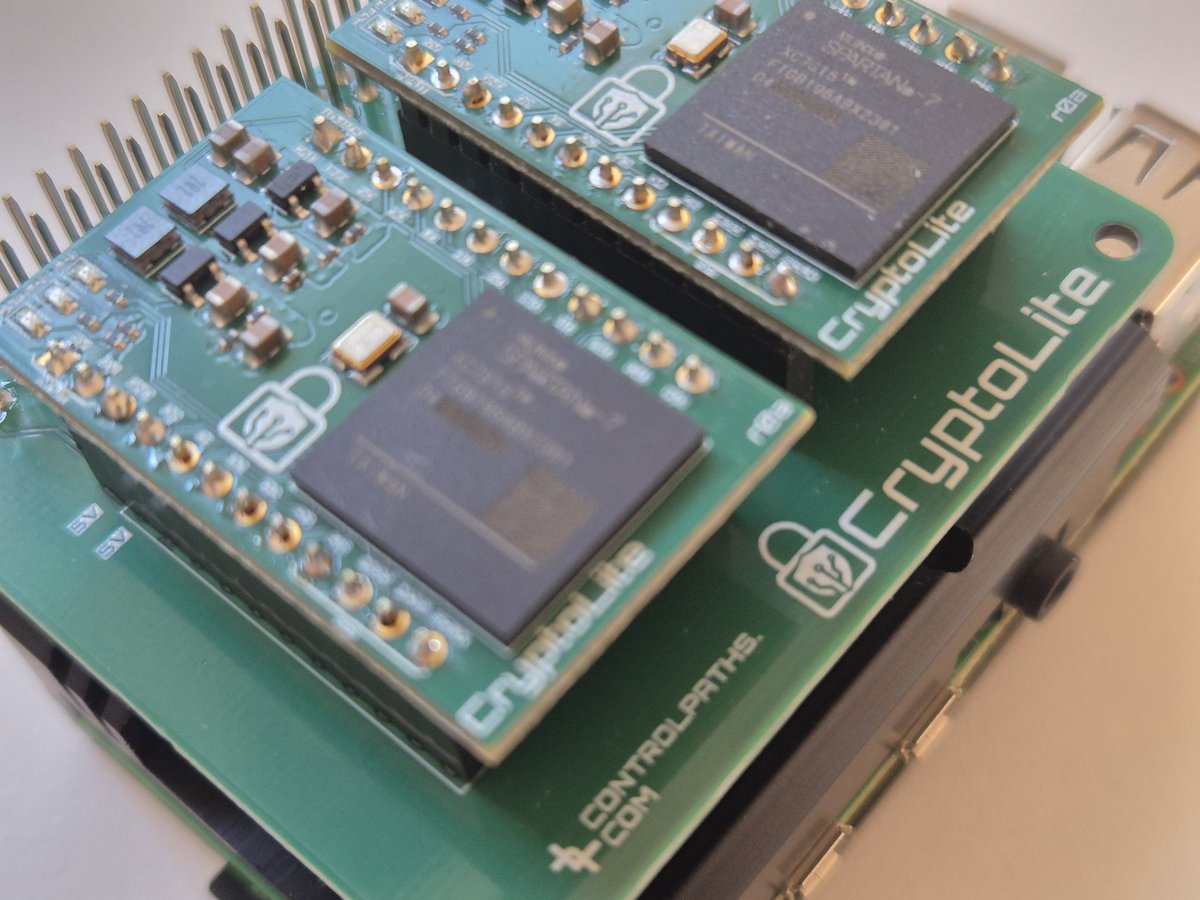 controlpaths's tweet image. Last summer I was working on this project, a #FPGA-based #HSM. There are some advantages in using reconfigurable devices for this kind of devices. I am preparing an article talking about this project that will be published soon. Stay connected!