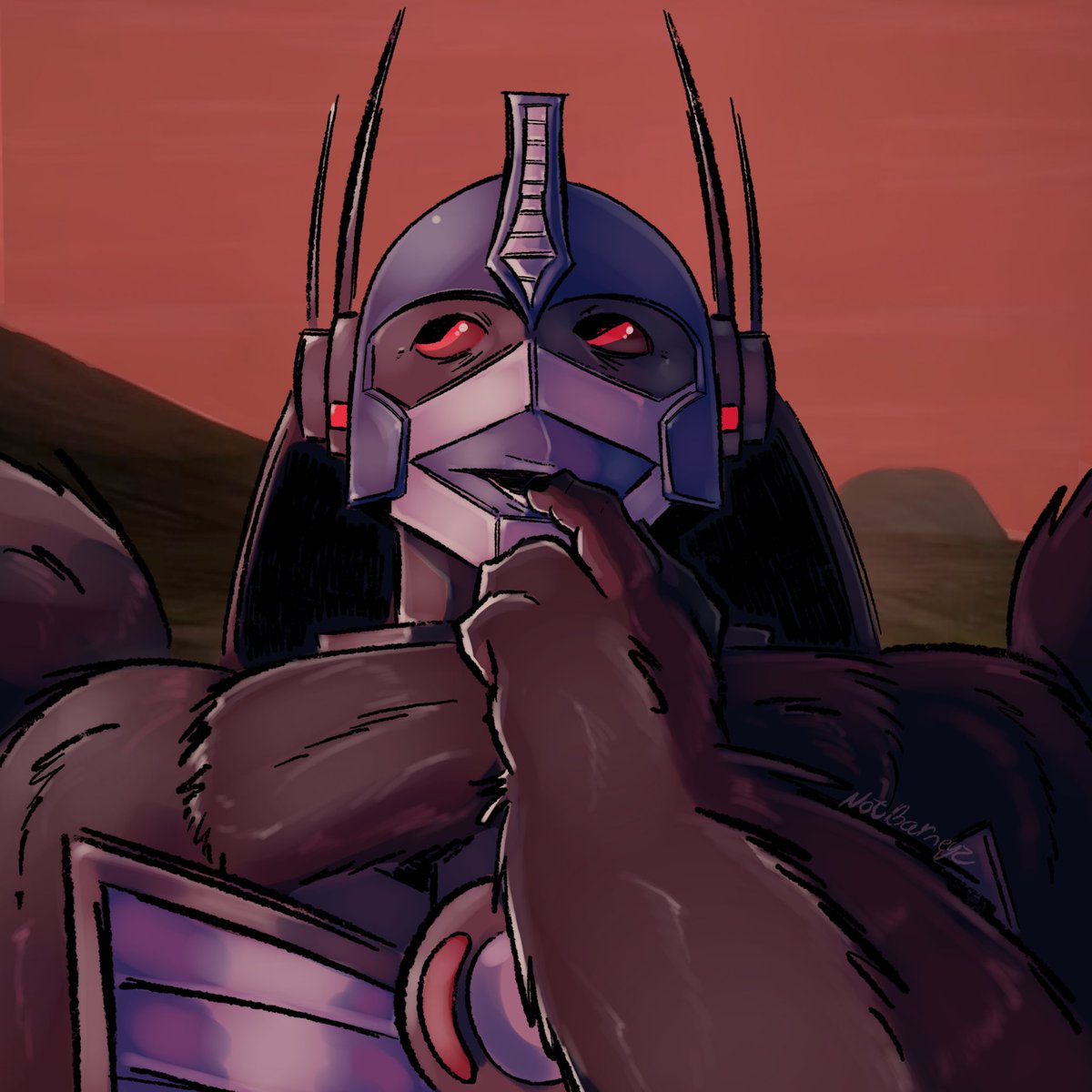 Optimus Primal thinking 

#BeastWars