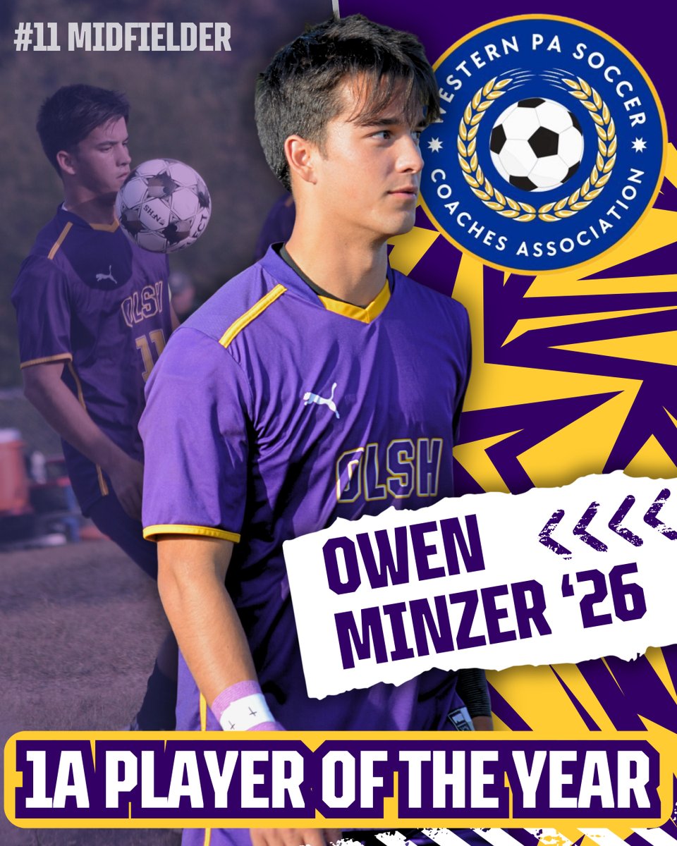 OLSH_HighSchool's tweet photo. Congratulations to the Boys Soccer Team for racking up the accolades this season! ⚽💜💛

#OLSHChargers #OLSHSoccer #ChargerPride #GoChargers #WPIALFinals https://t.co/5RHtBAlcj4