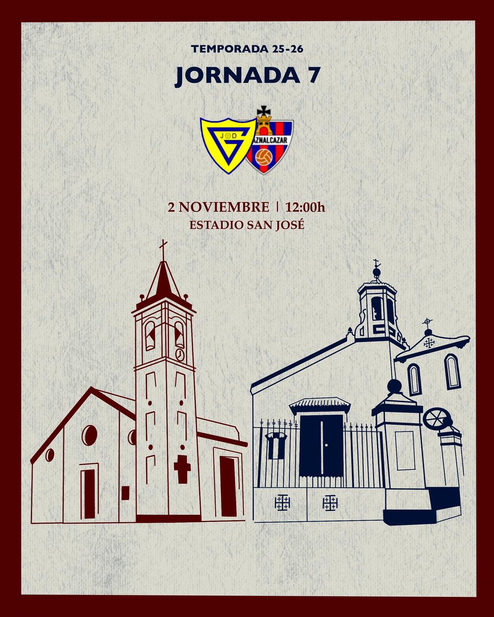 Entrada del mes de noviembre, parada en Gines

𝐉𝐎𝐑𝐍𝐀𝐃𝐀 7️⃣

📅 Domingo 2 de noviembre 
🆚 JD Gines 
🕗 12:00
🏟️ Nuevo San José 

#CONTIGOUNAÑOMÁS