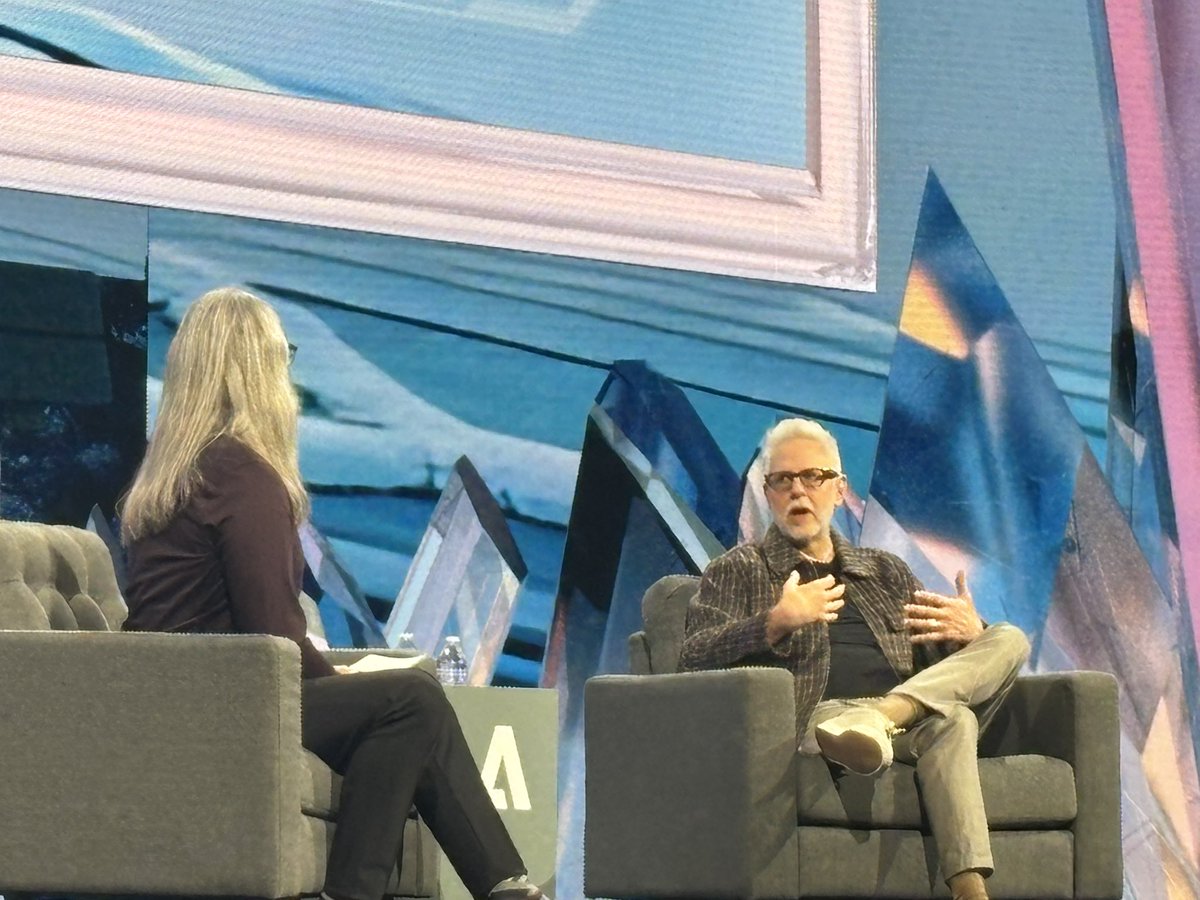 jerrod_lew's tweet image. James Gunn speaks about the importance of being free to create.

This means creating things that are sometimes not good, but lets you be who you are.

Just make things, learn, fail and try again!

So cool that he is at #AdobeMax!