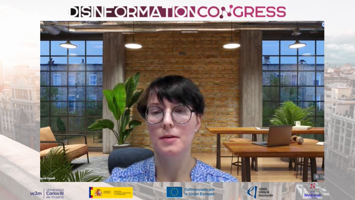 🧠Hanna Gawel (<a href="/gawel_hanna/">Hanna Gawel, PhD</a>) from <a href="/JagiellonskiUni/">Uniwersytet Jagielloński</a>  🇵🇱, explored “The Gossiping Machine: Ethical Tensions in AI-Assisted Verification Systems as Information Ecosystem Actors.”
💭 A sharp look at ethics and automation in fact-checking.
#EUDisinfo_Congress