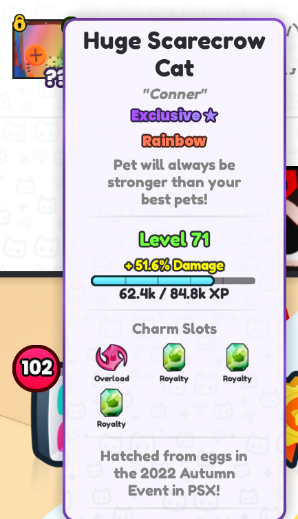 ThtCoolGamerGod's tweet photo. From 2022, to 2025. Welcome back Conner!
#PetSimulatorX #PetSimX #PSX #PetSimulator99 #PetSim99 #PS99 #Nostalgia https://t.co/6FR4YQsFtf