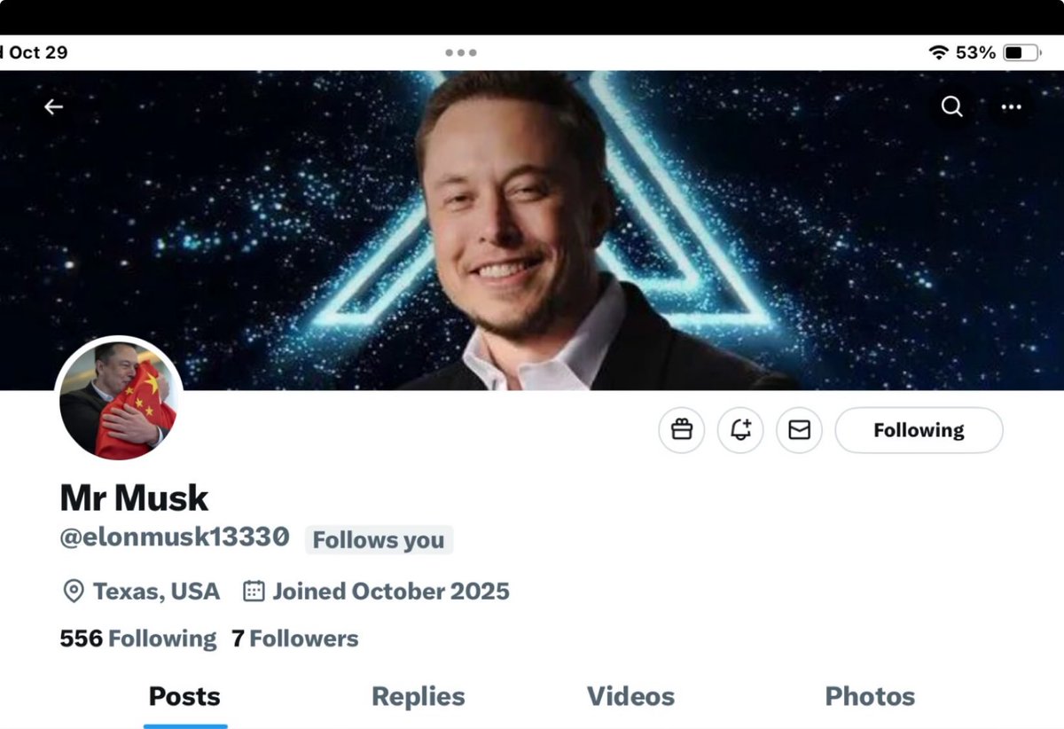 Marie8508319540's tweet photo. 🚨Scam Alert🚨

⚠️ SCAM: Fake Elon @elonmusk13330 uses Zangi &amp; calls you “honey.” Knows your name from profile. Real Elon never DMs. Don’t click links! #ElonScam https://t.co/HrUViy5eyb