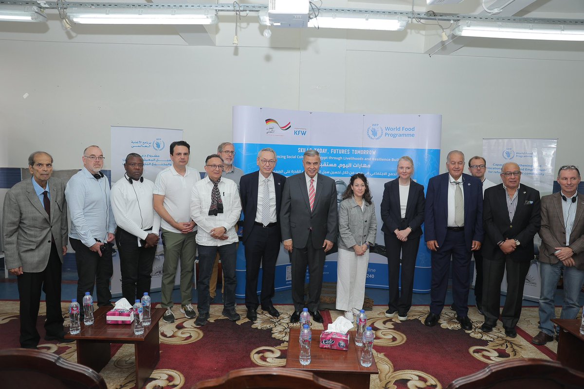 👥 Today’s visit took place at the Alexandria Business Association, where refugees and host community members are gaining hands-on skills through vocational training, and cash assistance— fostering resilience, protection, and sustainable livelihoods. <a href="/ABA_1988/">ABA</a>