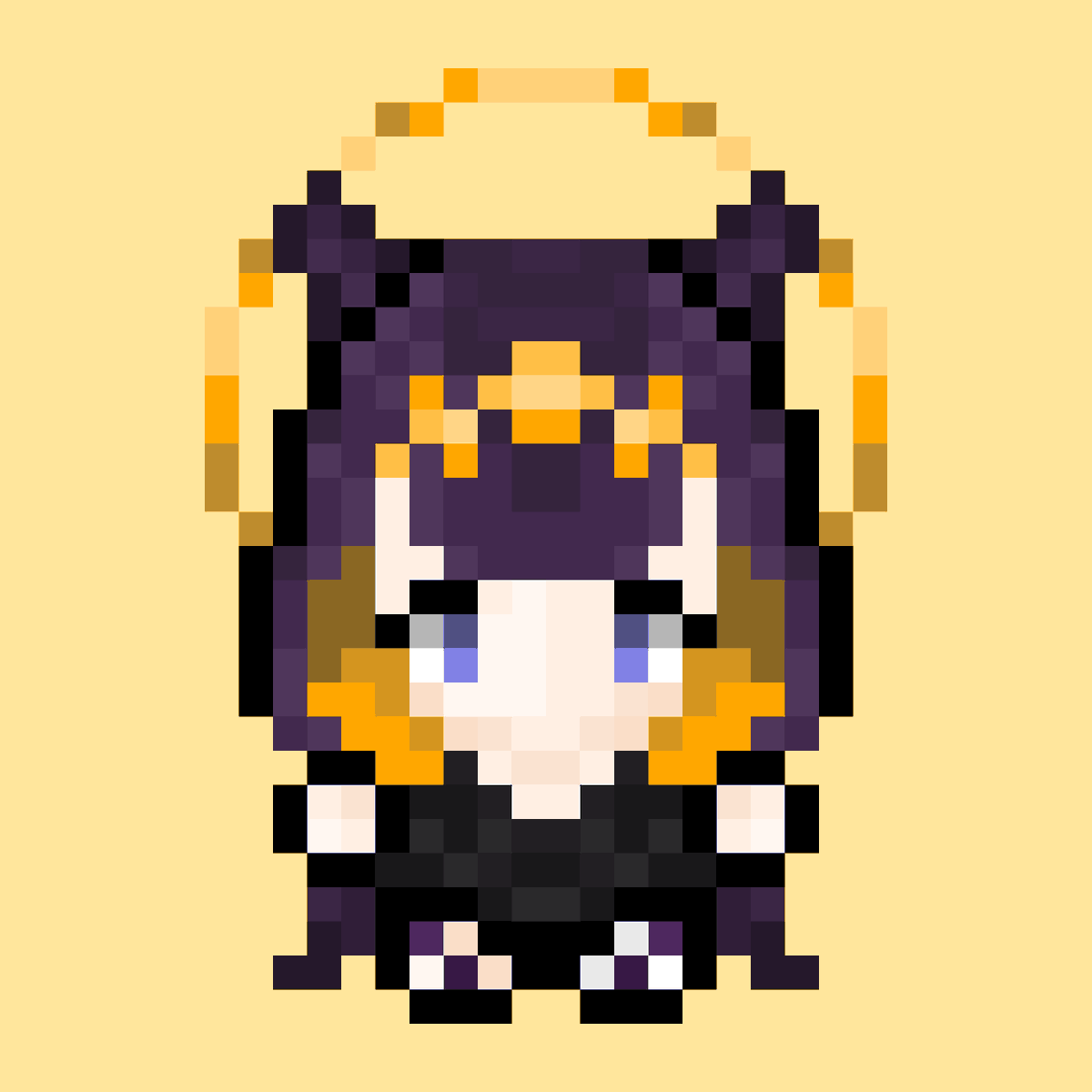 MementoMoriVT's tweet image. Sprite Sized Ancient One, still powerful though (ಥ⌣ಥ). @/ninomaeinanis (This is my favorite one so far)
#inART #pixelart #artmoot #artmoots #ドット絵 #픽셀아트 #hololive #hololiveEN