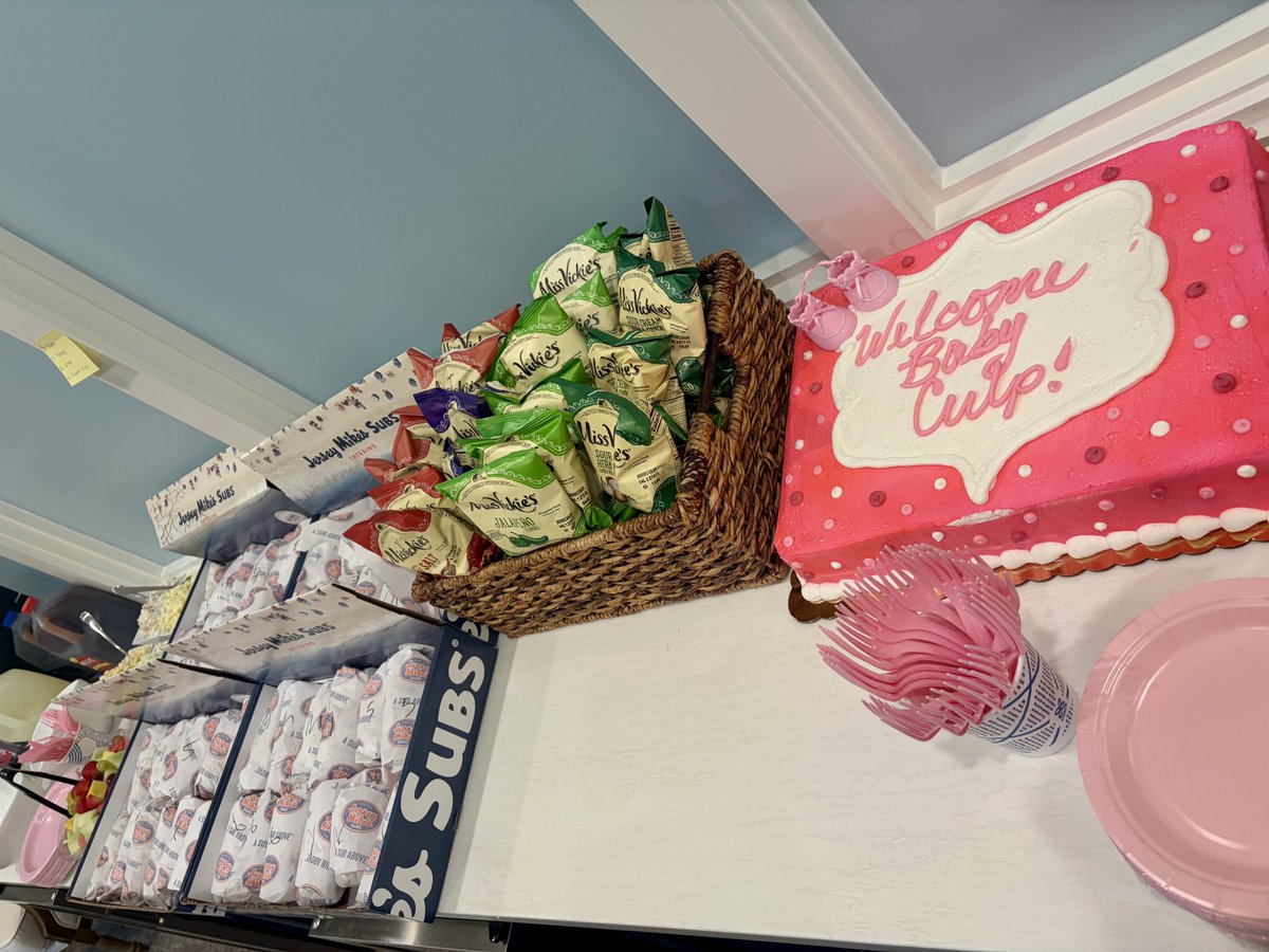 Yesterday we celebrated legal secretary Sally Culp, as she and her husband Andrew welcome their first child. It was a day filled with laughter and love, and attorney Josh Vann even sampled  baby food! We’re so thrilled for Sally and Andrew as they begin this exciting new chapter.