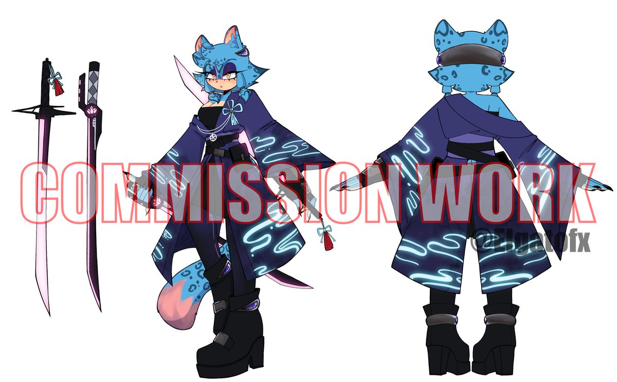 Elgatofx_'s tweet image. Custom outfit commissions done for @unovakuro 
tysm for commissioning me! 💜💜

#sonicocs #VGenComm