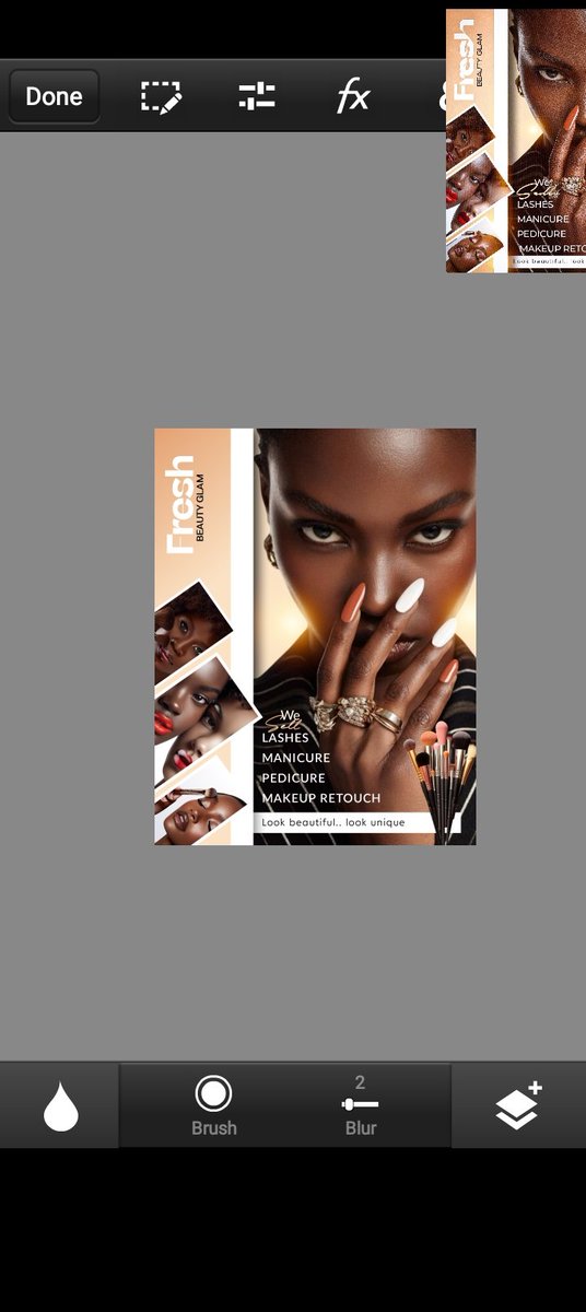 midscreative007's tweet image. Day 9/30.
I recreate this design sent to me by a friend and here is the result.
First slide: original design 
Second slide: the process 
Third slide: the result.

#x #Graphicdesign #creativeonX #pixellab #pscc2019 #designchallenge