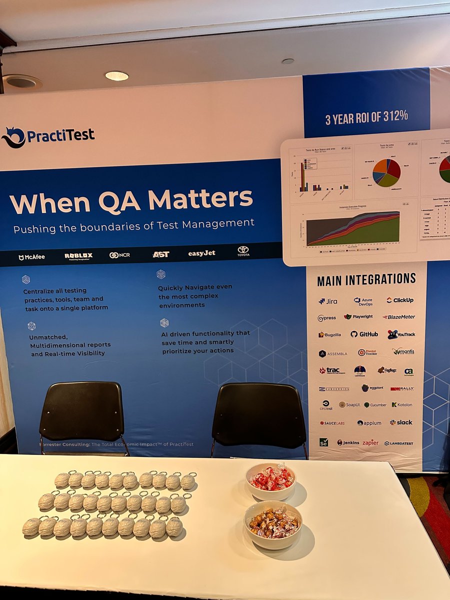 PractiTest's tweet image. Come find us at booth #19 - connecting with QA leaders, sharing real strategies, and showcasing what modern test management looks like at the #STARCanada by @TechWell.

📍Want to chat or get a personalized demo? → tinyurl.com/3xpuas85