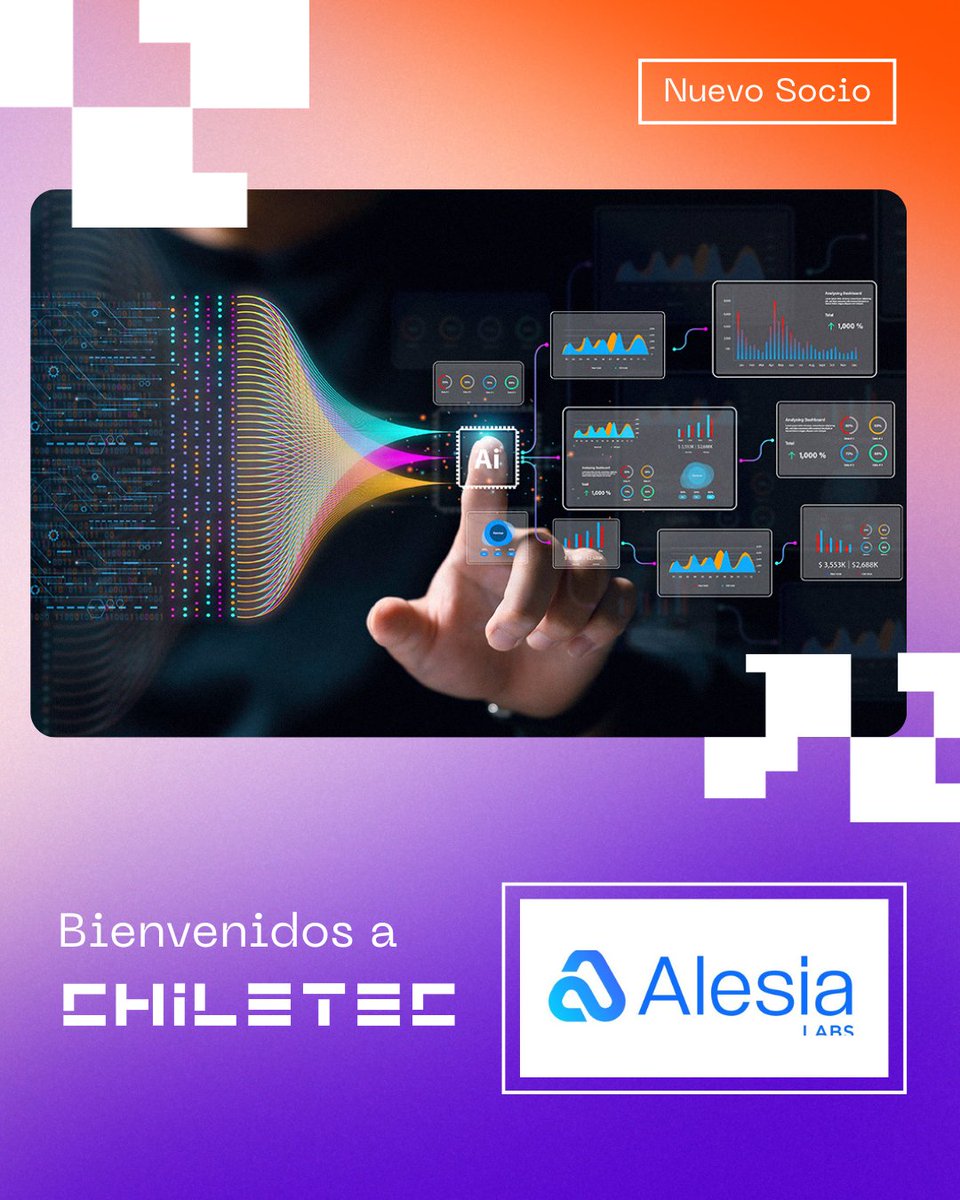 Alesia labs, bienvenidos a Chiletec Nueva boutique especializada en #observabilidad y #AIOps, con más de 23 años apoyando a empresas en mejorar sus operaciones TI y la experiencia de sus usuarios.Para conocer más sobre Alesia Labs 👉 chiletec.org/socio/alesia-a…