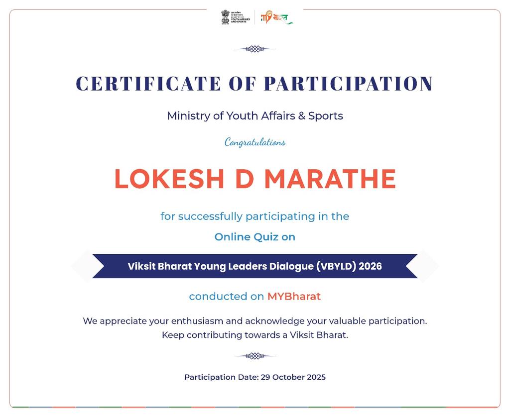 Lokesh D Marathe tweet media