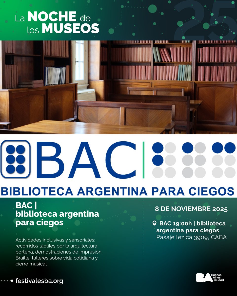 Biblioteca Argentina Para Ciegos tweet media