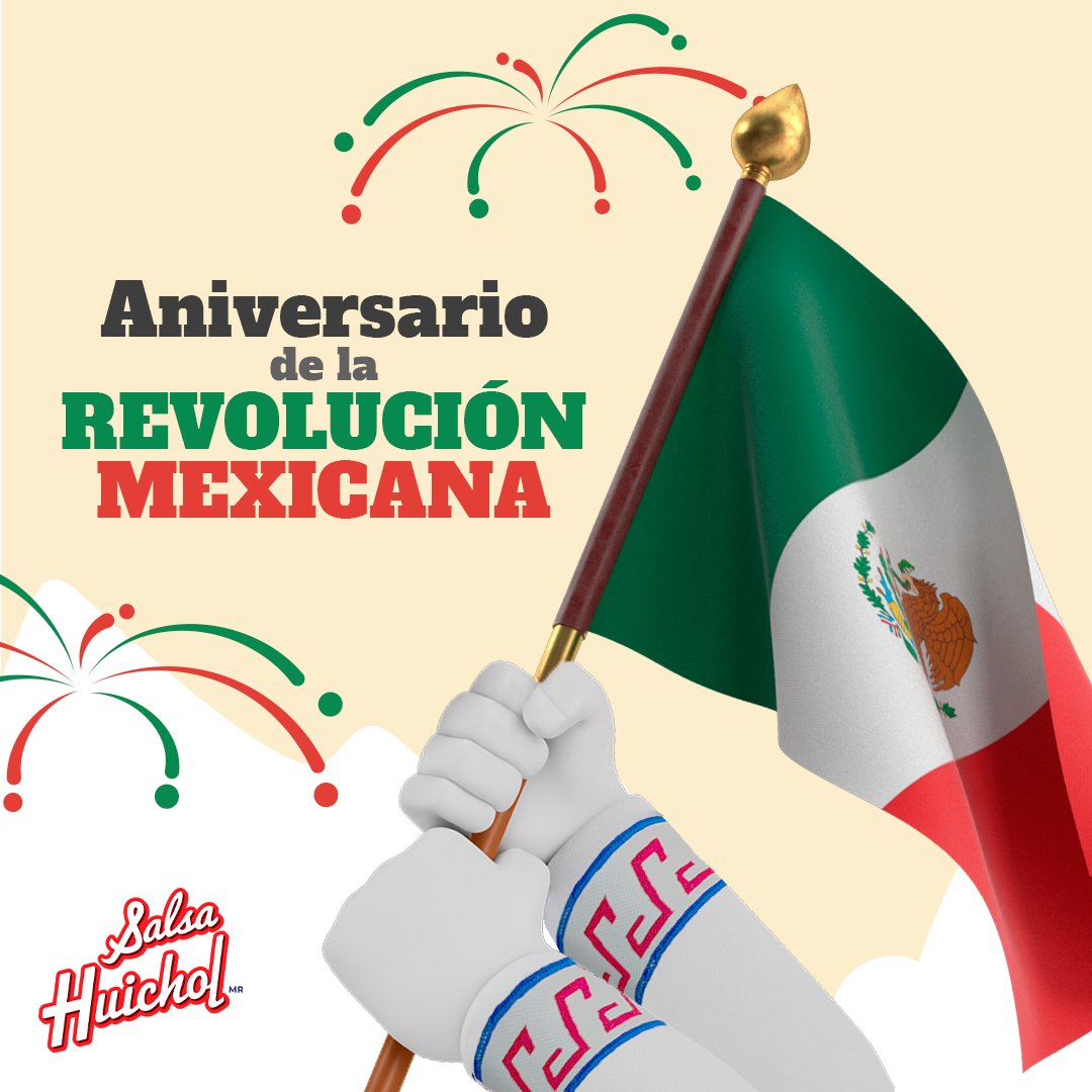 Orgullo, historia, fuerza y Salsa Huichol: eso somos los mexicanos🌶️🇲🇽🇲🇽

#SalsaHuichol #ÉchaleHuichol  #ÉchaleTuSaborConsentido #RevolucionMexicana #20DeNoviembre #HechoEnMexico